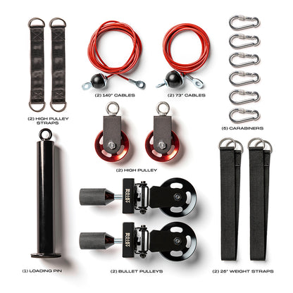 Bullet Pulley 3-in-1 Cable System Kit - 2025